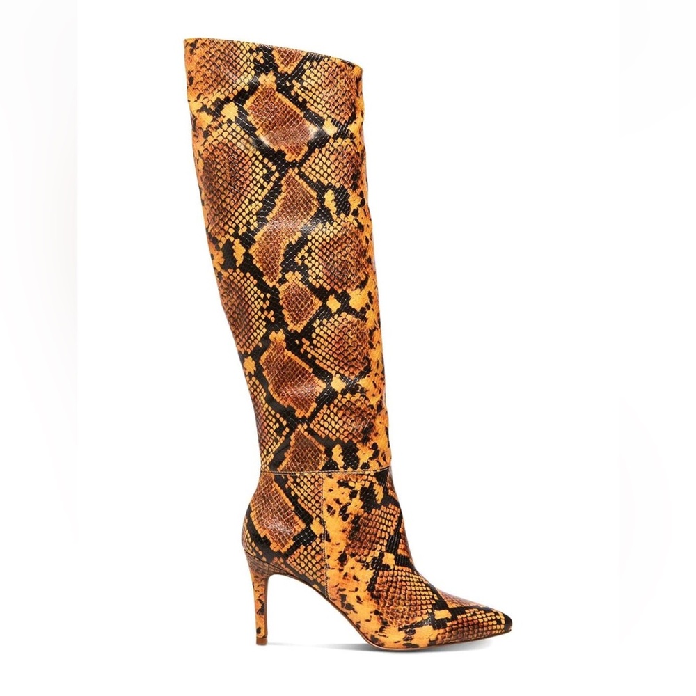 Steve Madden python long boots - Picture 2 of 12